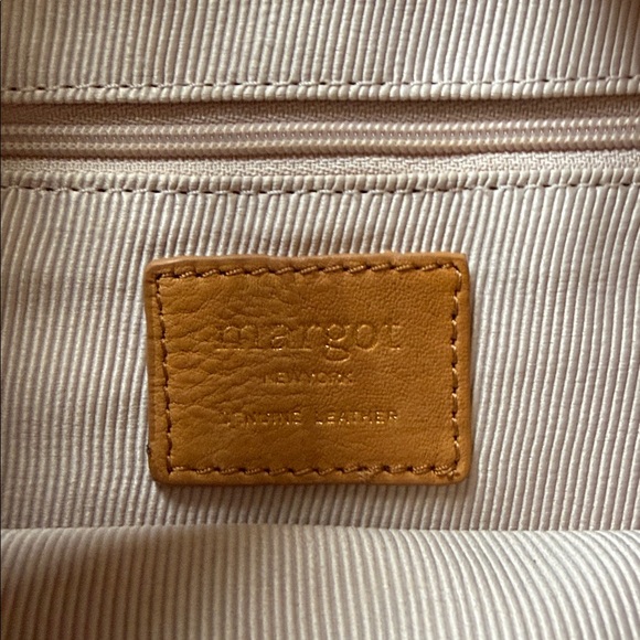 Goldenrod Suede Women's Bag. Genuine Leather - Picture 2 of 5